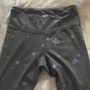 Star print compression pants